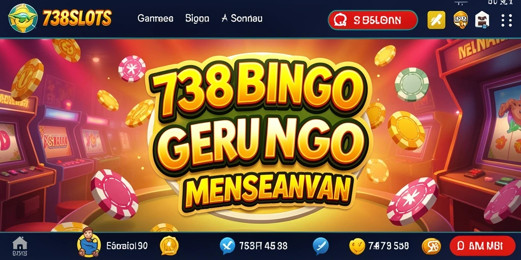 Tampilan gameplay seru dan interaktif di 738SLOTS.