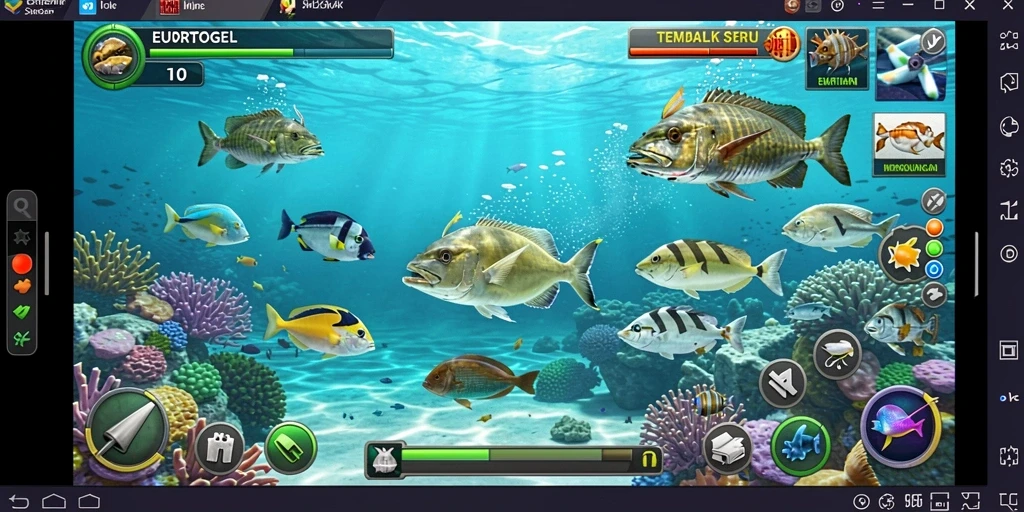 Tampilan gameplay seru dari EUROTOGEL yang penuh aksi Tembak Ikan.