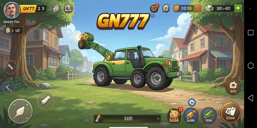 Screenshot gameplay GN777 yang menampilkan aksi seru dalam style Idle.