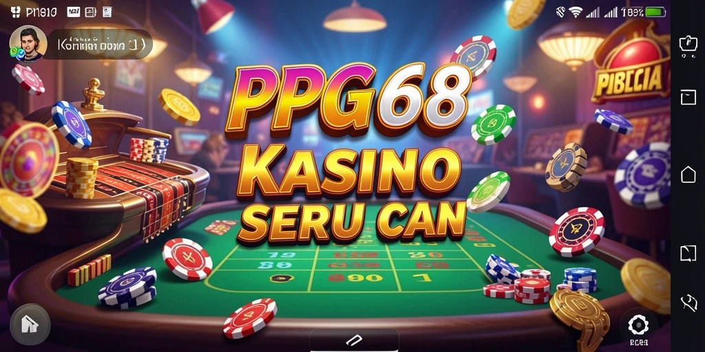 Tangkapan layar PGG68 menampilkan gameplay kasino yang menarik dan interaktif.