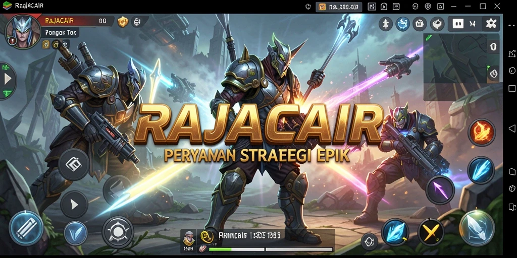 Screenshot dari gameplay RAJACAIR yang menampilkan aksi strategi mendebarkan.