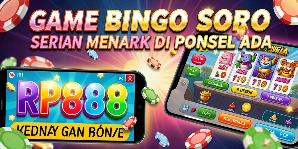 Tampilan gameplay Bingo yang seru dan menarik di RP888.