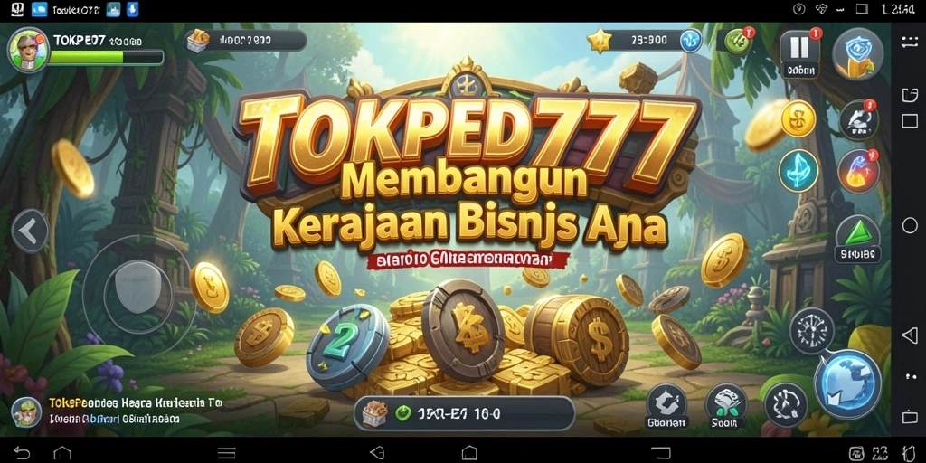 Tampilan gameplay menarik di TOKPED777 yang menunjukkan aktivitas bisnis.