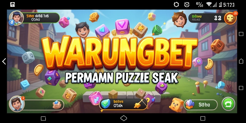 Screenshot gameplay WARUNGBET menampilkan teka-teki yang menantang.
